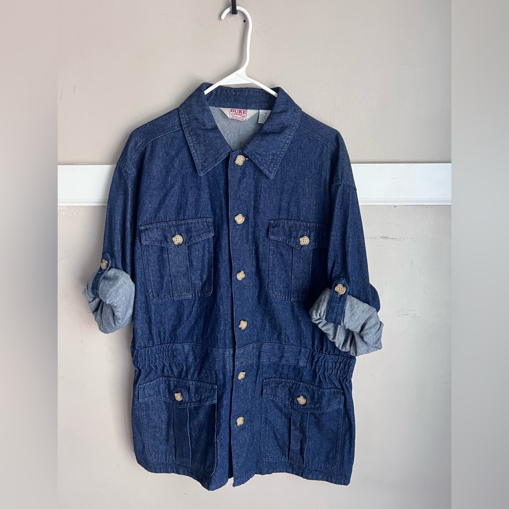 Duke Denim Button-Up Shirt